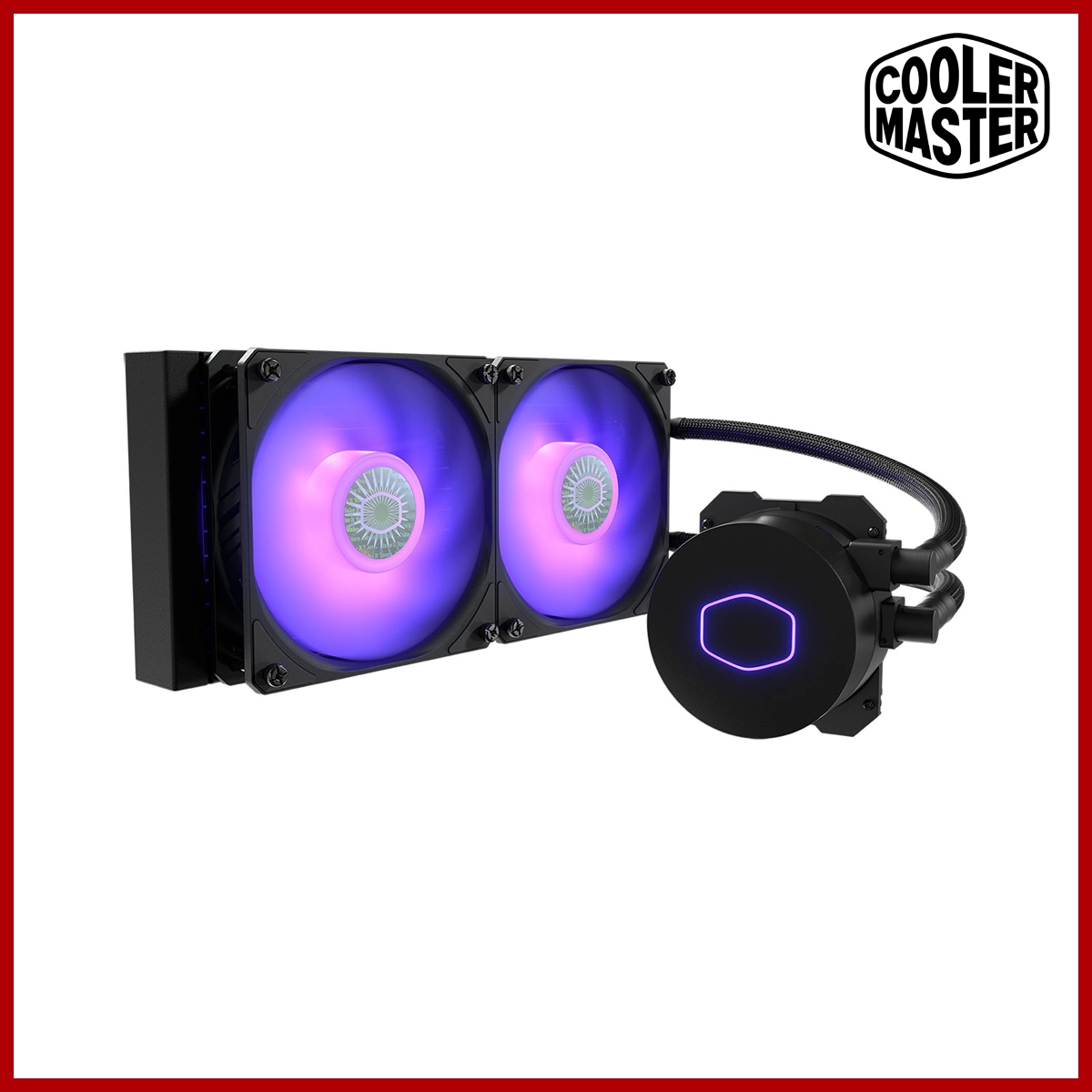 COOLER MASTER ML240L V2 RGB Liquid Cooler Black 180W