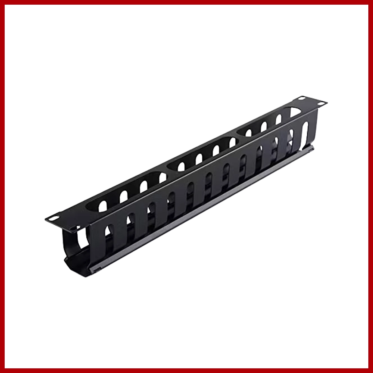 AMP 995103-1 Network Cable Management Frame 24 (12x2) 19” 1U Rack Mount