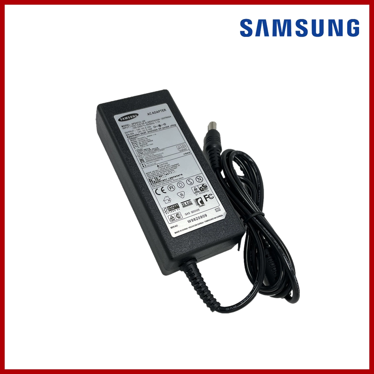 Adapter Samsung 14V 6.5x4.4 3A/2.14A/1.79A/1.78A/1.43A
