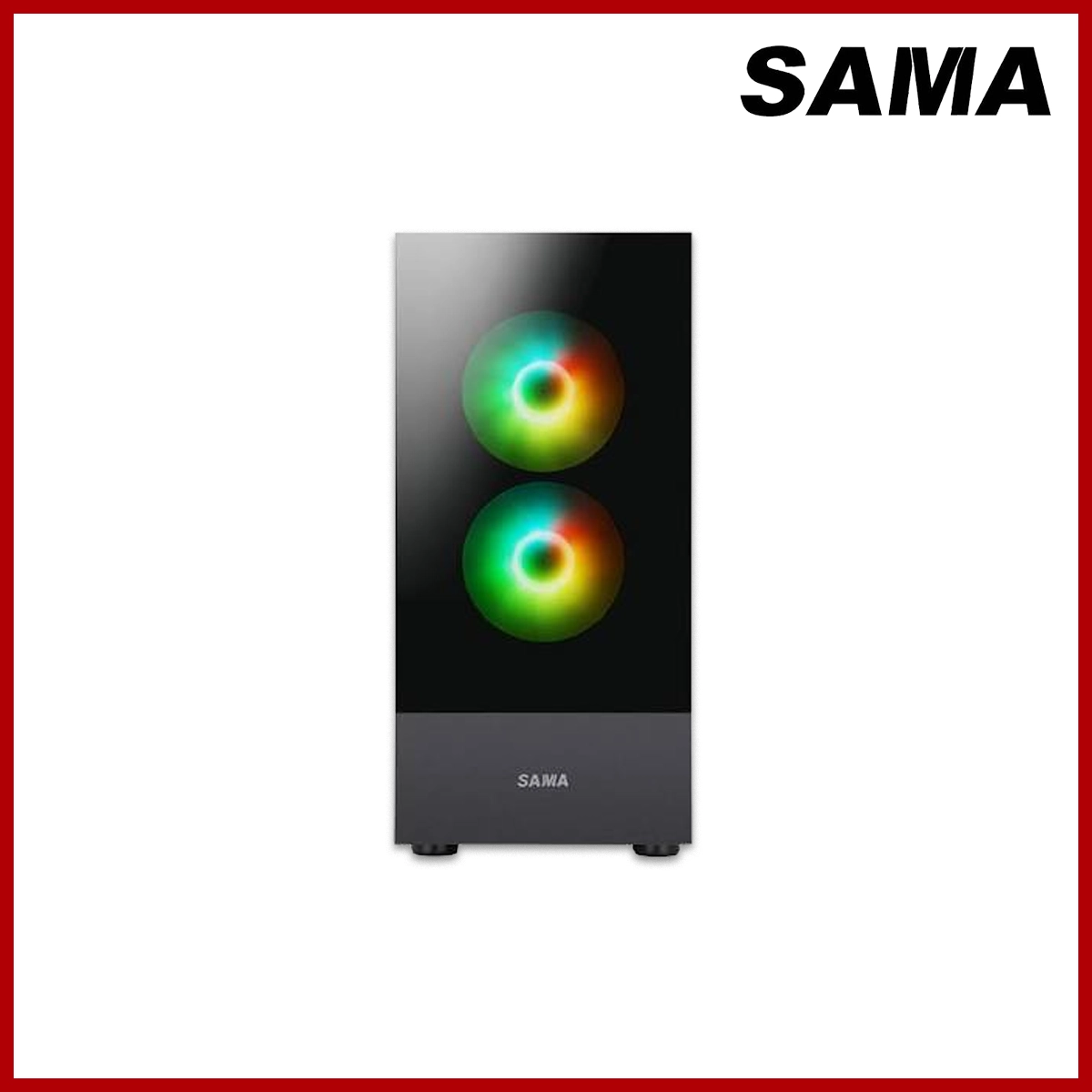 Sama Desktop Casing PHS X7 L376*W215*H446mm Black