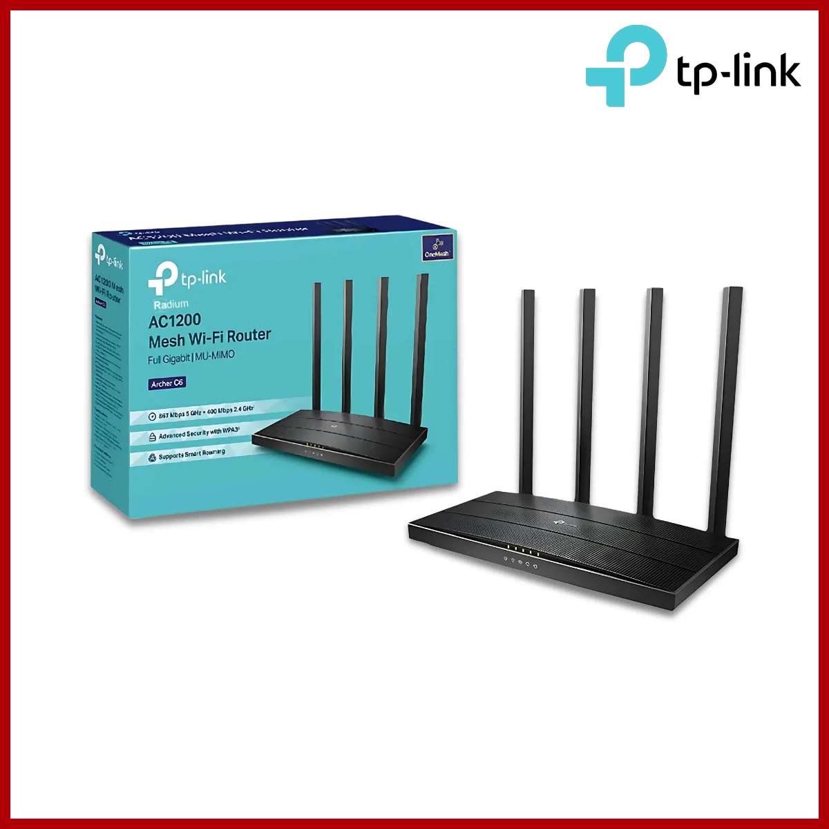 Tp-Link Router Archer C6 AC1200