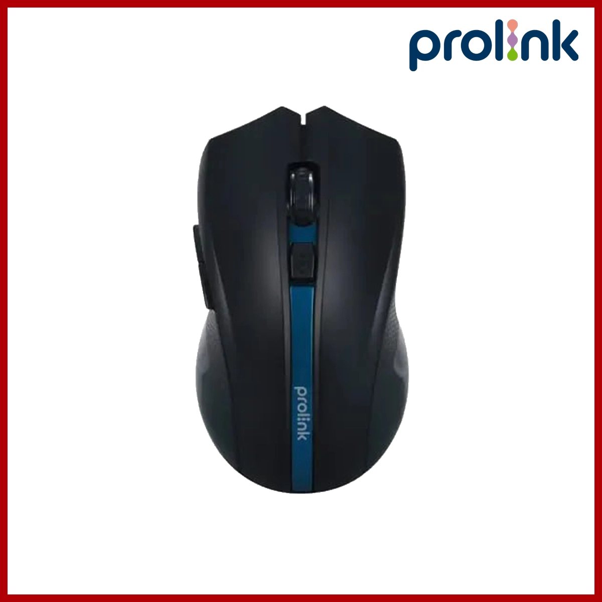 MS-106 Mouse Optical Prolink PMW6005-BLK/BBLU 2.4GHz Wireless Bluesurf 6 buttons (3Y)