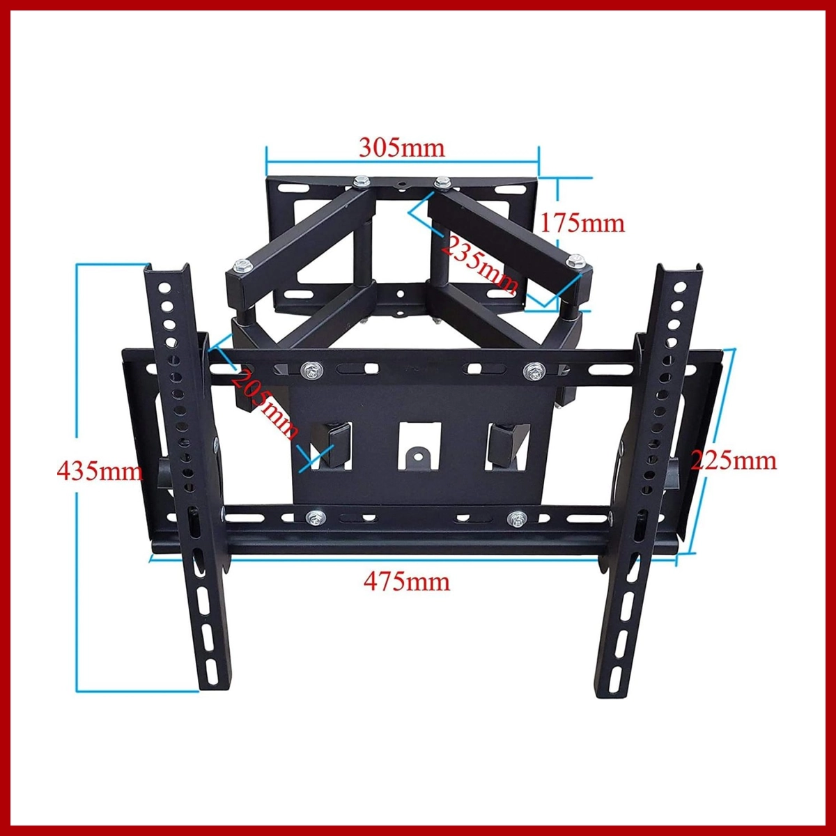 Flat Panel TV Wall Mount 26-55" Tilt -15 +15